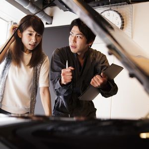 車のメンテナンス